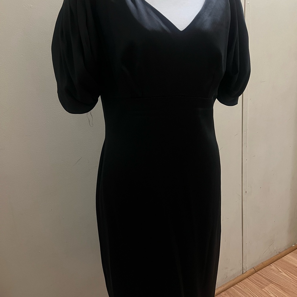 ANTONIO MELANI Black Long Sleeve Dress